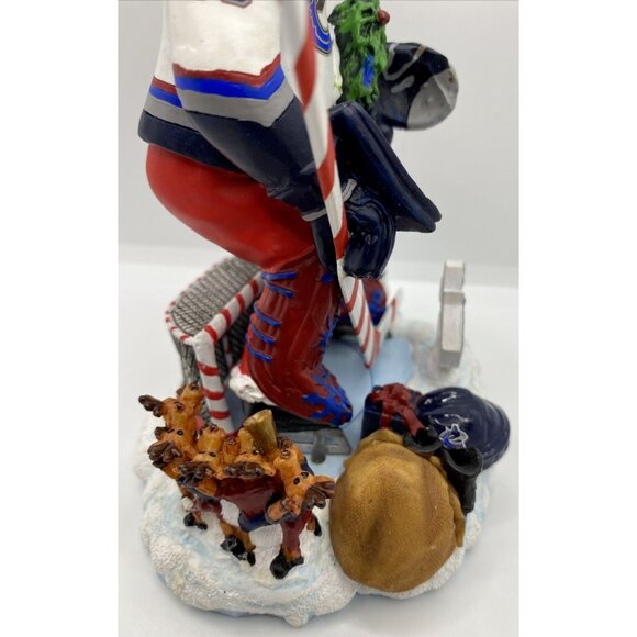 Legends Of The North Pole Vancouver Canucks Goalie Santa Forever Collectibles - Picture 14 of 16